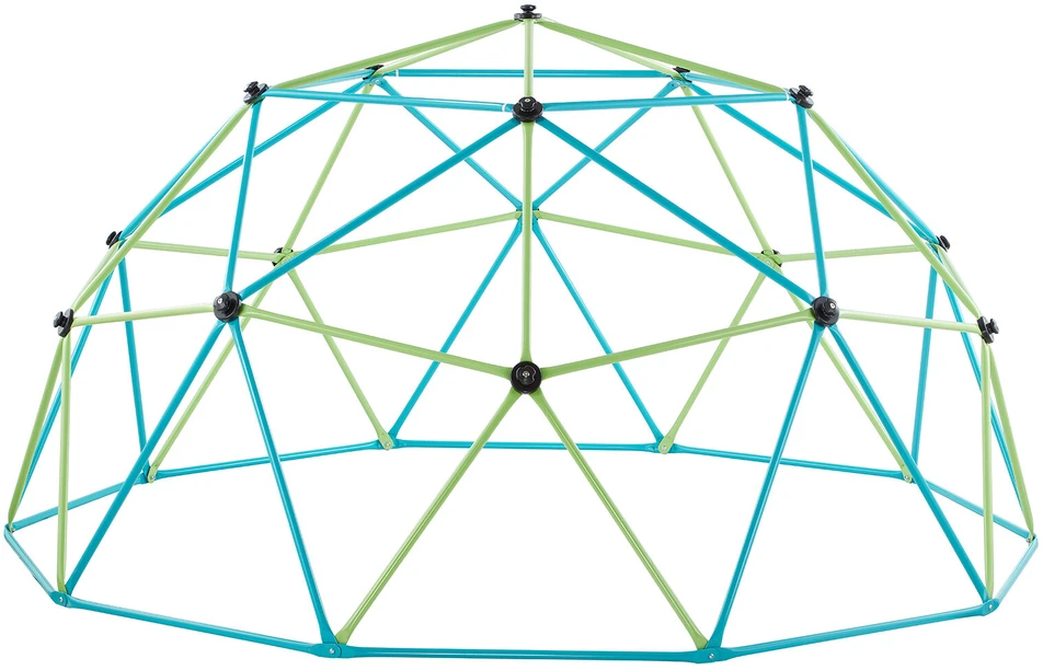 VEVOR 10 pėdų geometrinė laipiojimo kupolas su sūpynėmis