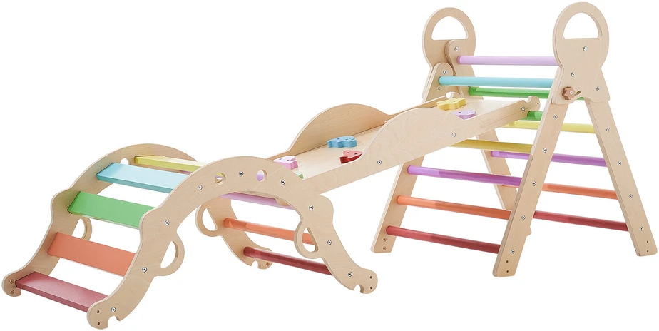 VEVOR Montessori laipiojimo rinkinys vaikams, 9-in-1