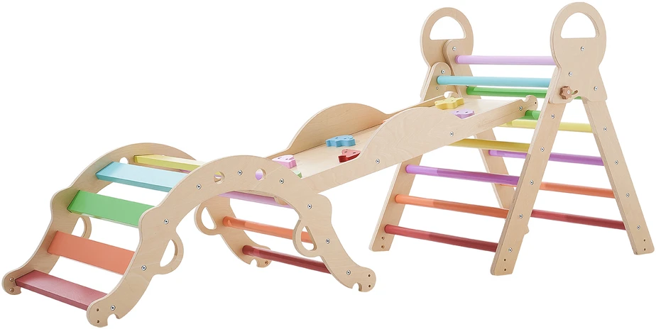 VEVOR Montessori laipiojimo rinkinys vaikams, 9-in-1