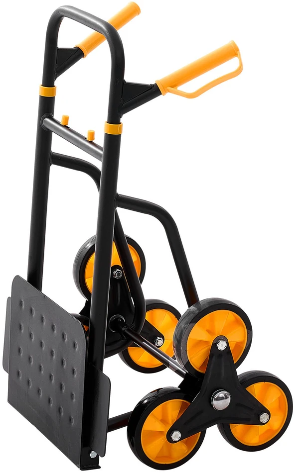 VEVOR Laiptų kopimo karutis 200 kg su teleskopine rankena