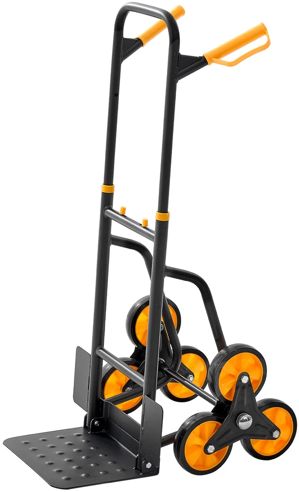 VEVOR Laiptų kopimo karutis 200 kg su teleskopine rankena