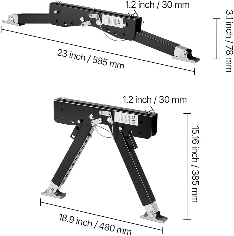 VEVOR Reguliuojamas namelio laiptų stabilizatorius