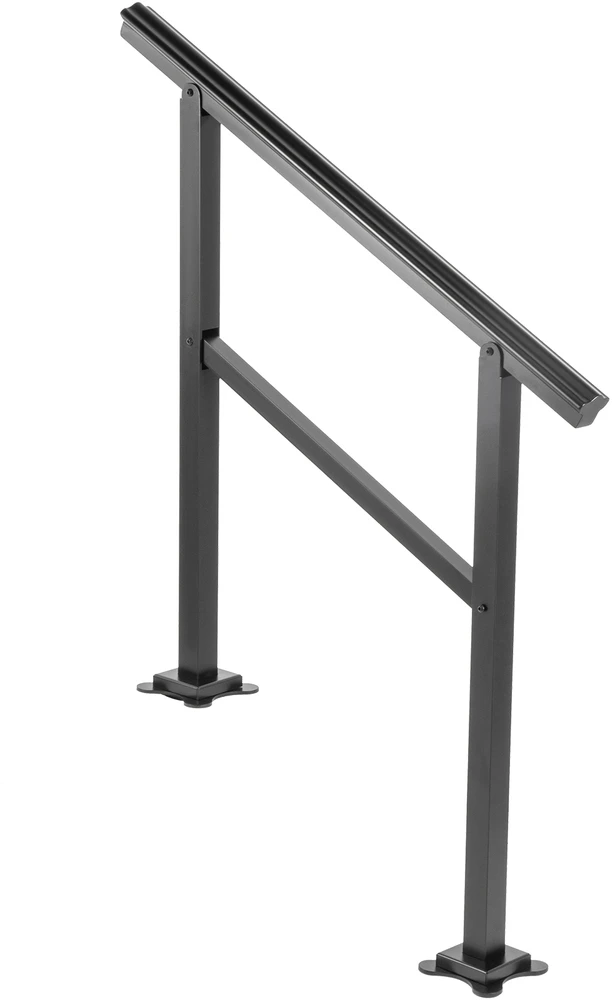 VEVOR Lauko turėklai aliuminio 91 x 89,5 cm 2-3 laipteliai