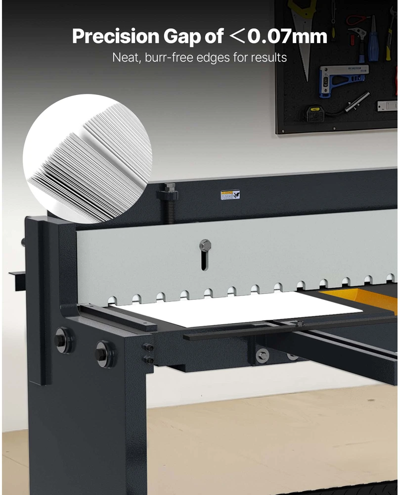 VEVOR Rankinė metalo kirpimo giljotina 1320 mm pločio