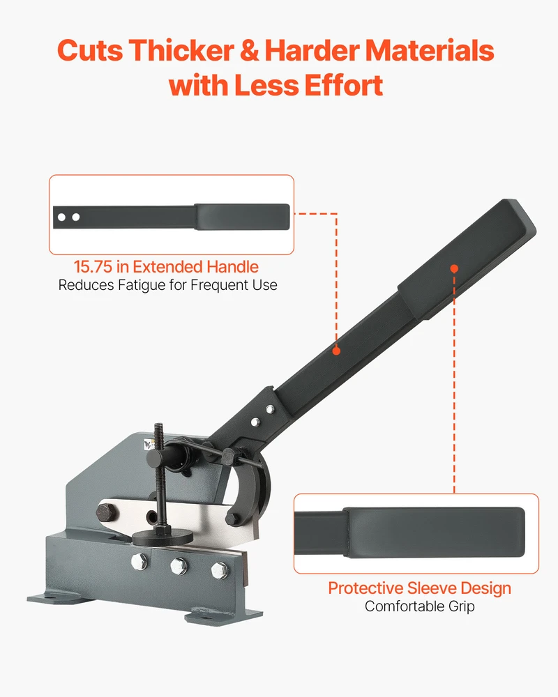 VEVOR Metalo lakštų kirpimo žirklės 155 mm