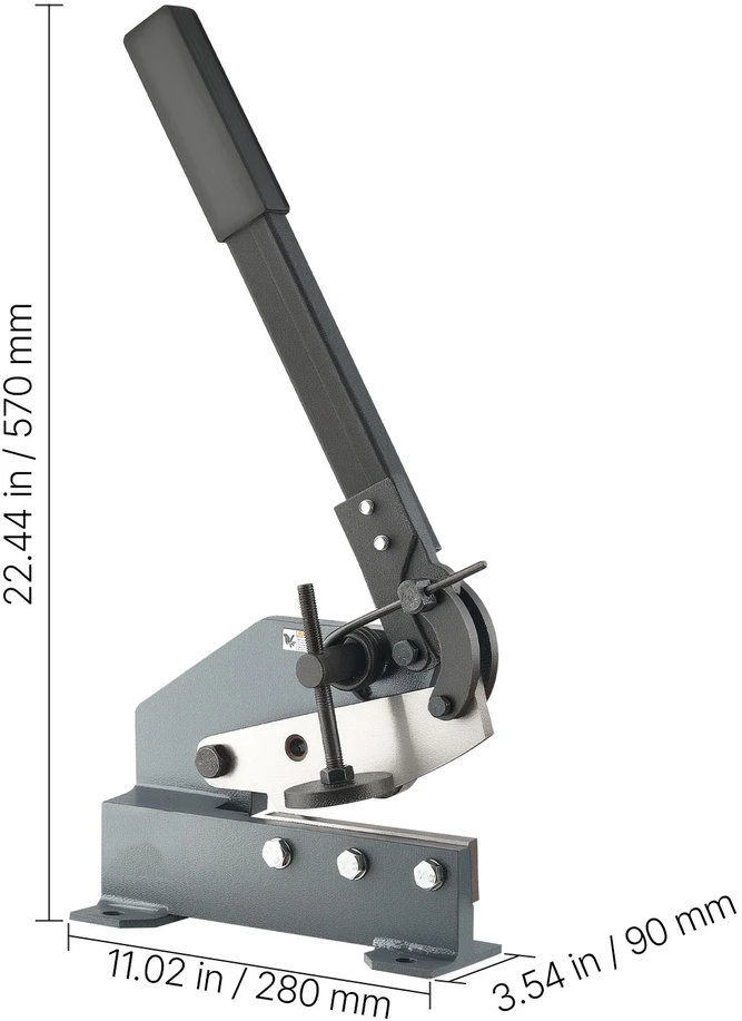 VEVOR Metalo lakštų kirpimo žirklės 155 mm