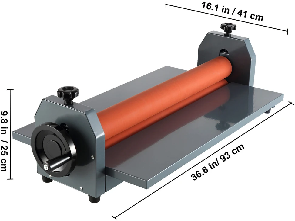 VEVOR 750 mm šaltasis laminatorius su rankiniu valdymu
