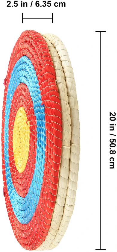 VEVOR Lankų šaudymo taikinys, 3 sluoksnių, 50 cm
