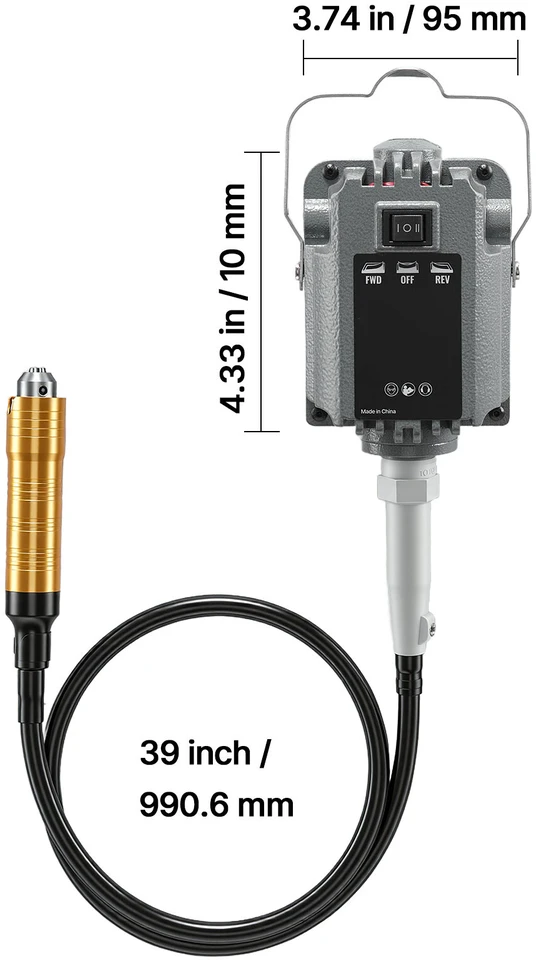 VEVOR Lankstaus veleno šlifuoklis, 1200W 30000RPM
