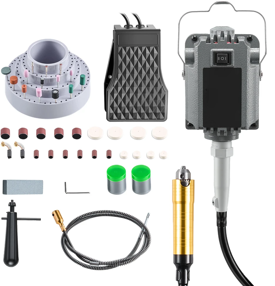 VEVOR Lankstaus veleno šlifuoklis, 1200W 30000RPM