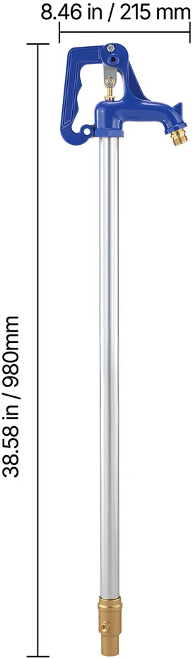 VEVOR Nekylančios sušalimo lauko vandens kranelis 980 mm