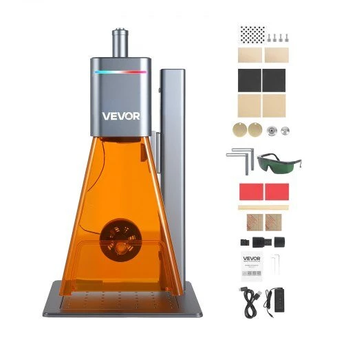 VEVOR Dviejų lazerių graviruoklis 2-in-1, 10,000 mm/s