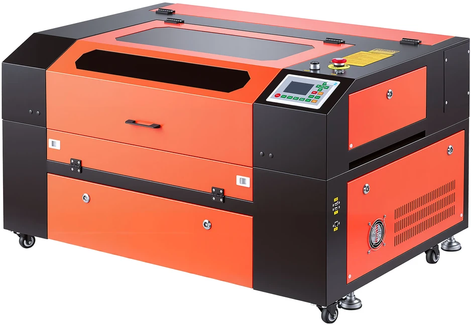 VEVOR 60W CO2 lazerinis graviravimo ir pjovimo įrenginys