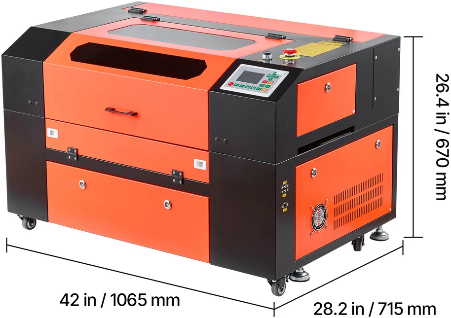 VEVOR 50W CO2 lazerinis graviruoklis