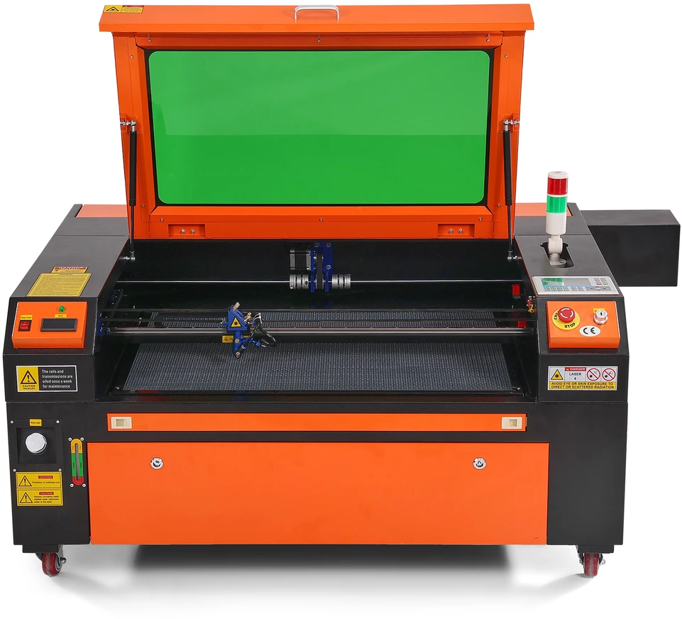 VEVOR 100W CO2 lazerinis graviravimo įrenginys, 600x900 mm