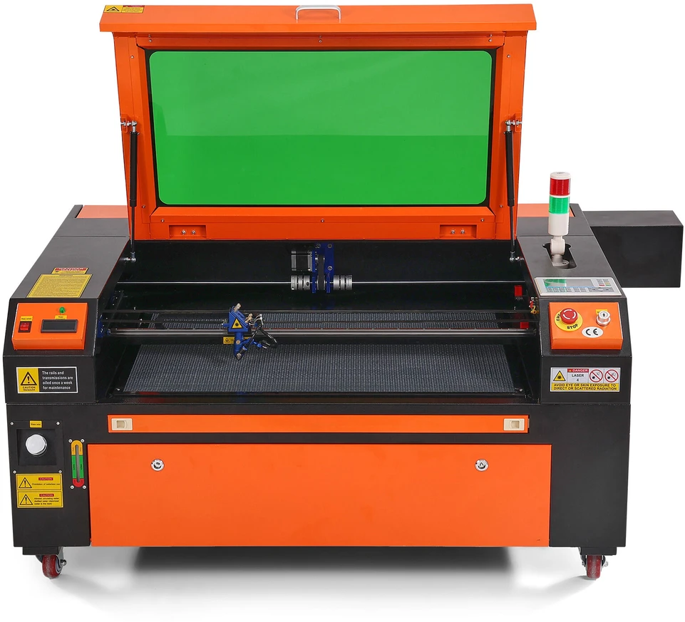 VEVOR 100W CO2 lazerinis graviravimo įrenginys, 600x900 mm