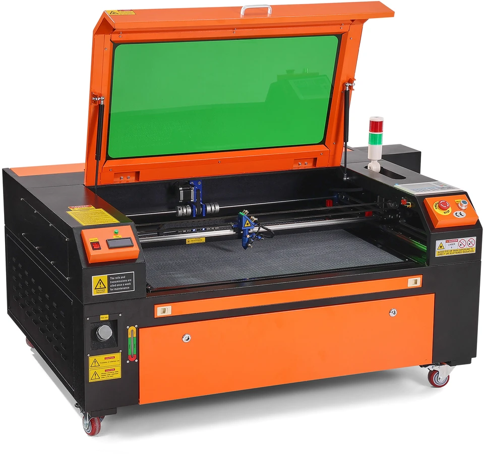 VEVOR 100W CO2 lazerinis graviravimo įrenginys, 600x900 mm