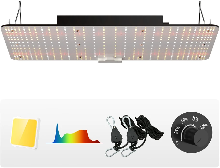 VEVOR LED auginimo lempa, 200W viso spektro