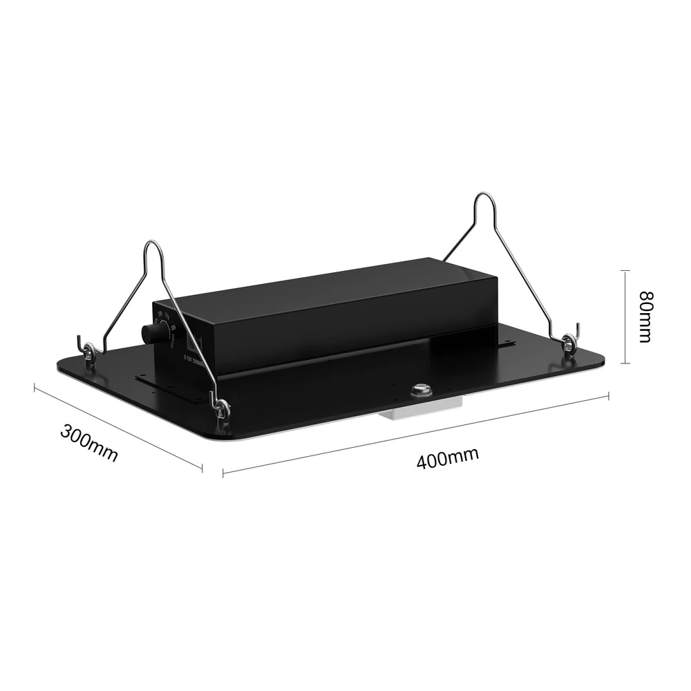 VEVOR LED augalų auginimo šviestuvas, 150W, reguliuojamas