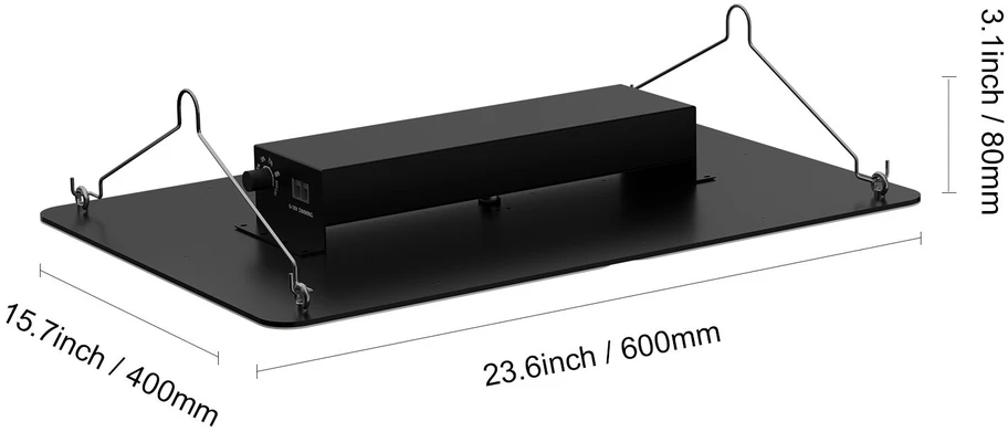 VEVOR LED auginimo šviesa, 300W pilno spektro
