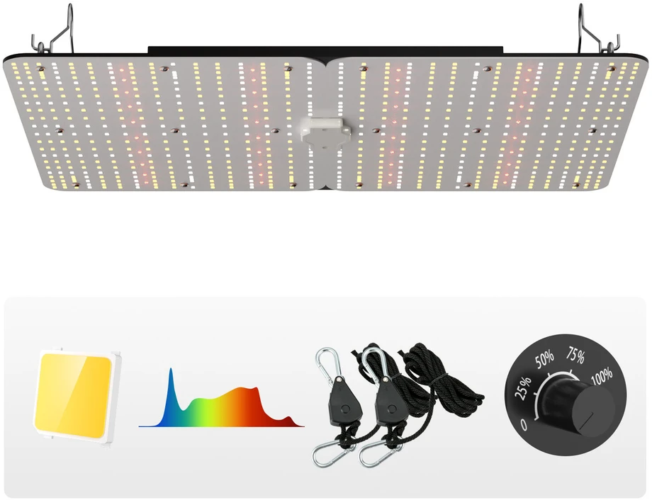 VEVOR LED auginimo šviesa, 300W pilno spektro