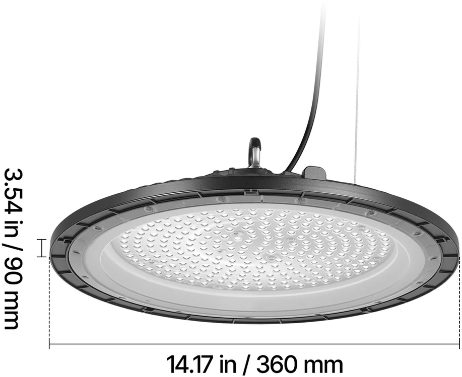 VEVOR 10 vnt. LED aukštamačio šviestuvai