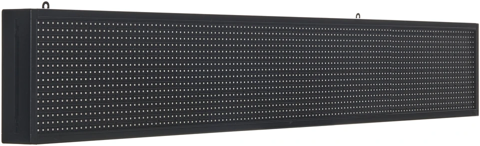 VEVOR 52 cm x 8 cm programuojama LED reklaminė lenta