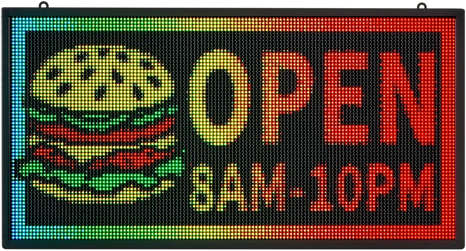 VEVOR 27x14 colių programuojamas LED ženklas