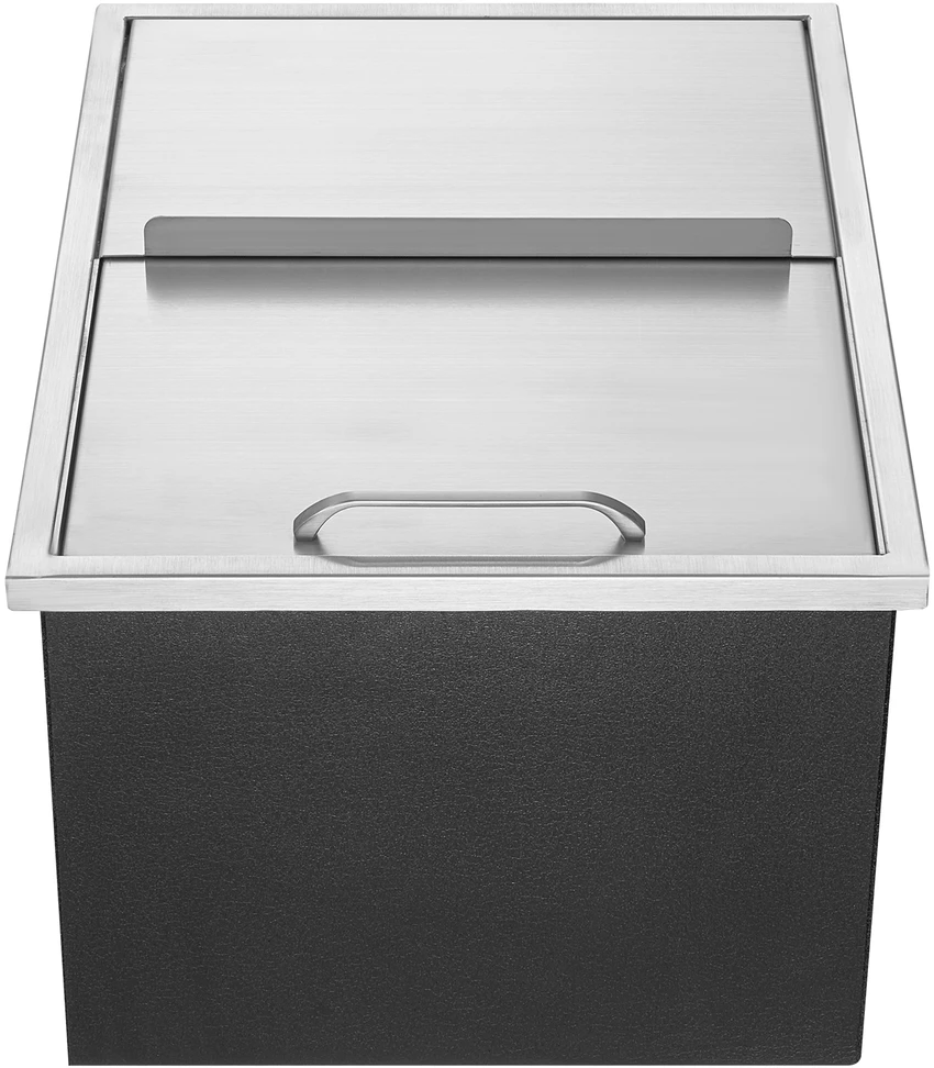VEVOR Integruota ledo dėžė 61 cm x 46 cm x 33 cm
