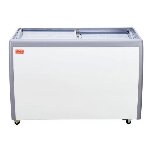 VEVOR 370 L ledų vitrina ir šaldiklis