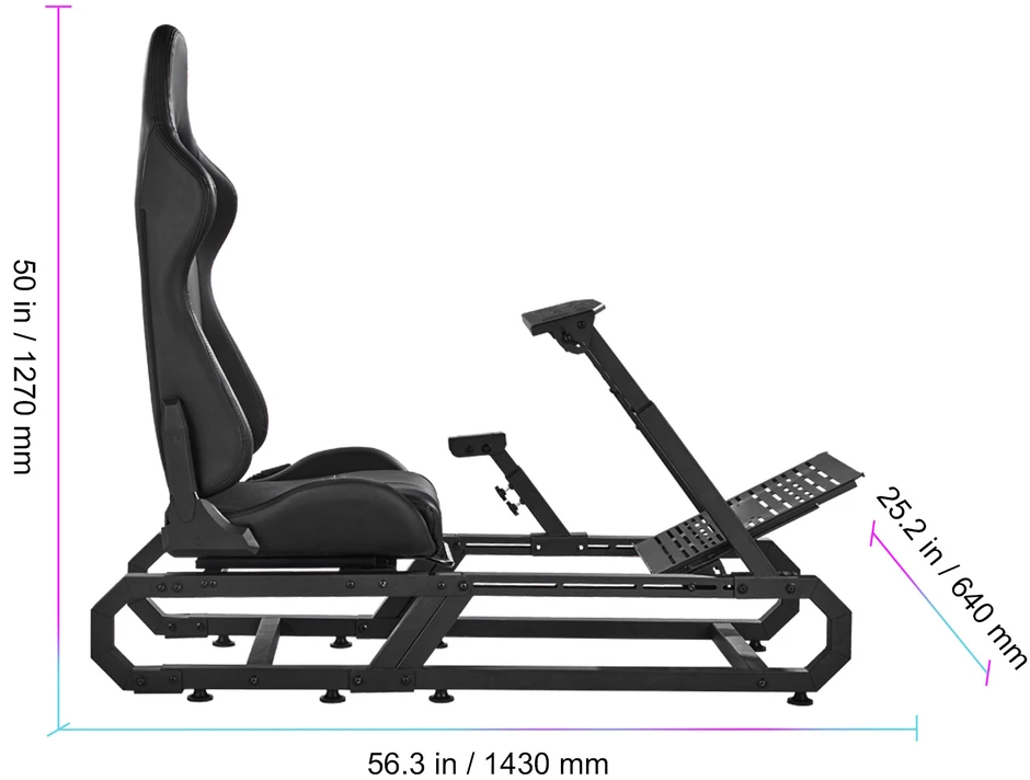 VEVOR Lenktynių vairo stovas Logitech G923/G29