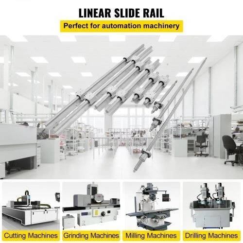 VEVOR SBR20 bėgių ir sriegių rinkinys CNC naudojimui