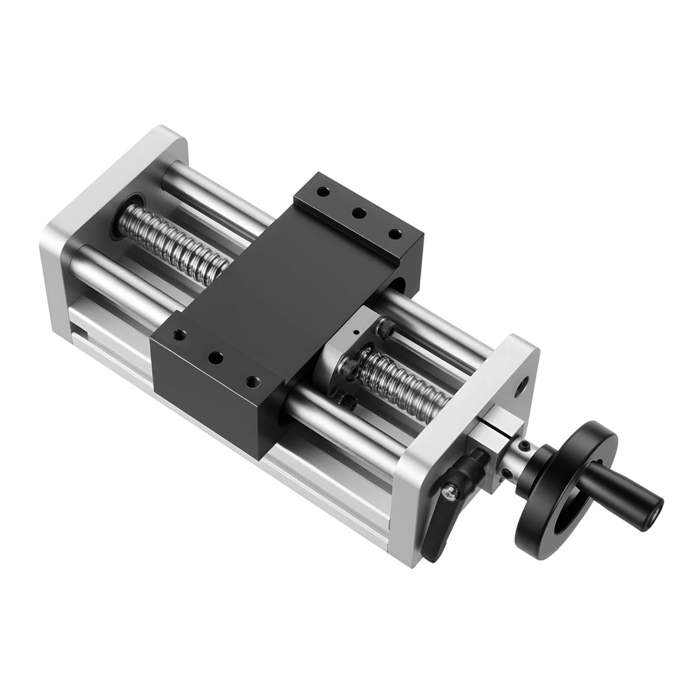 VEVOR Linijinis pavaros įtaisas CNC staklėms, 100 mm eiga