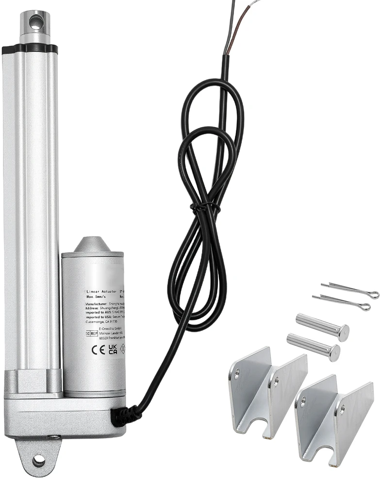 VEVOR 12V linijinis pavaras, IP65, 152mm eiga