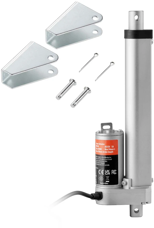 VEVOR Linijinis pavaras 12V 150 mm IP54 apsauga