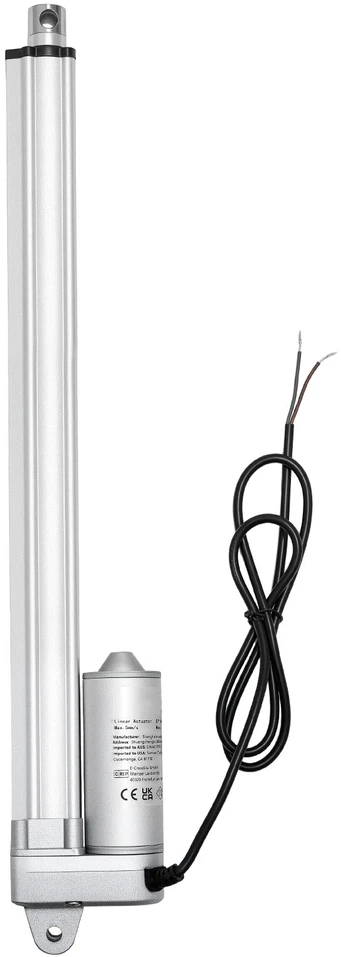 VEVOR 12V linijinis pavaras, 305 mm eiga, IP65