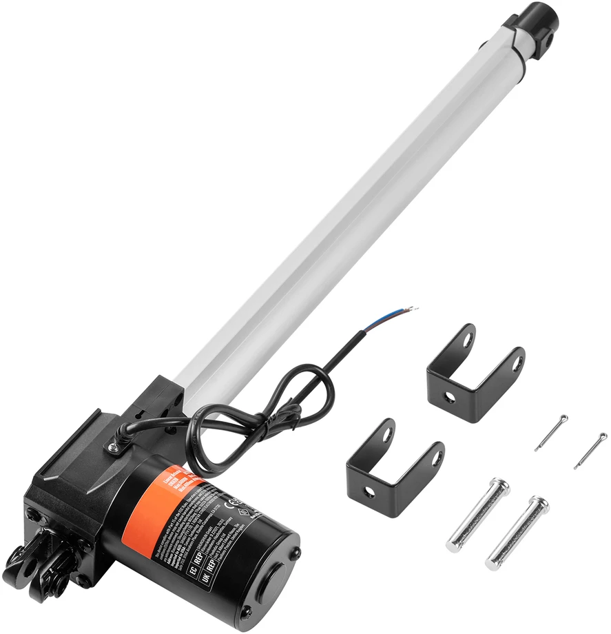VEVOR linijinis pavaras 12V 16in 6000N IP44