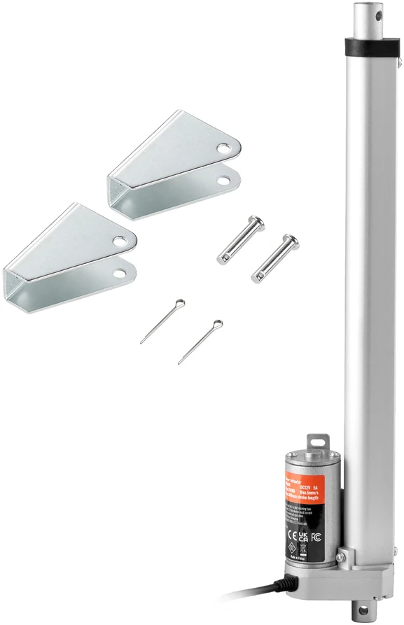 VEVOR Lyginis pavaras 12V 300mm 0.55cm/s