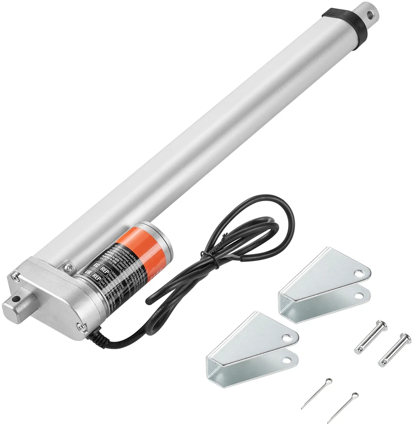 VEVOR Lyginis pavaras 12V 300mm 0.55cm/s
