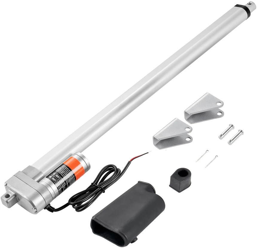 VEVOR 12V 500mm linijinis pavaras IP65 3000N