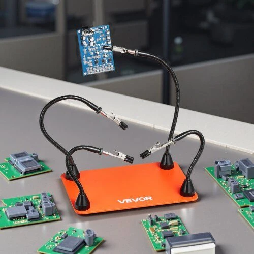 VEVOR Magnetinė lydinančių rankų stotis su 4 lanksčiais laikikliais