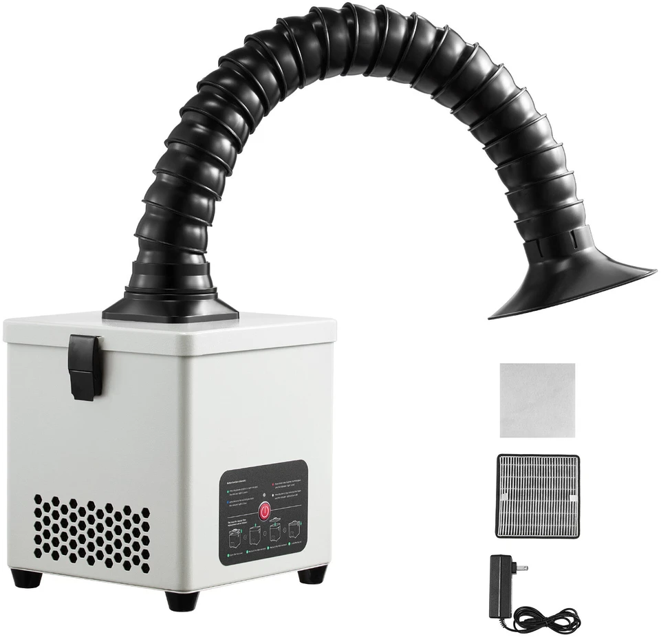 VEVOR Litavimo dūmų ištraukiklis su 3 pakopų filtru