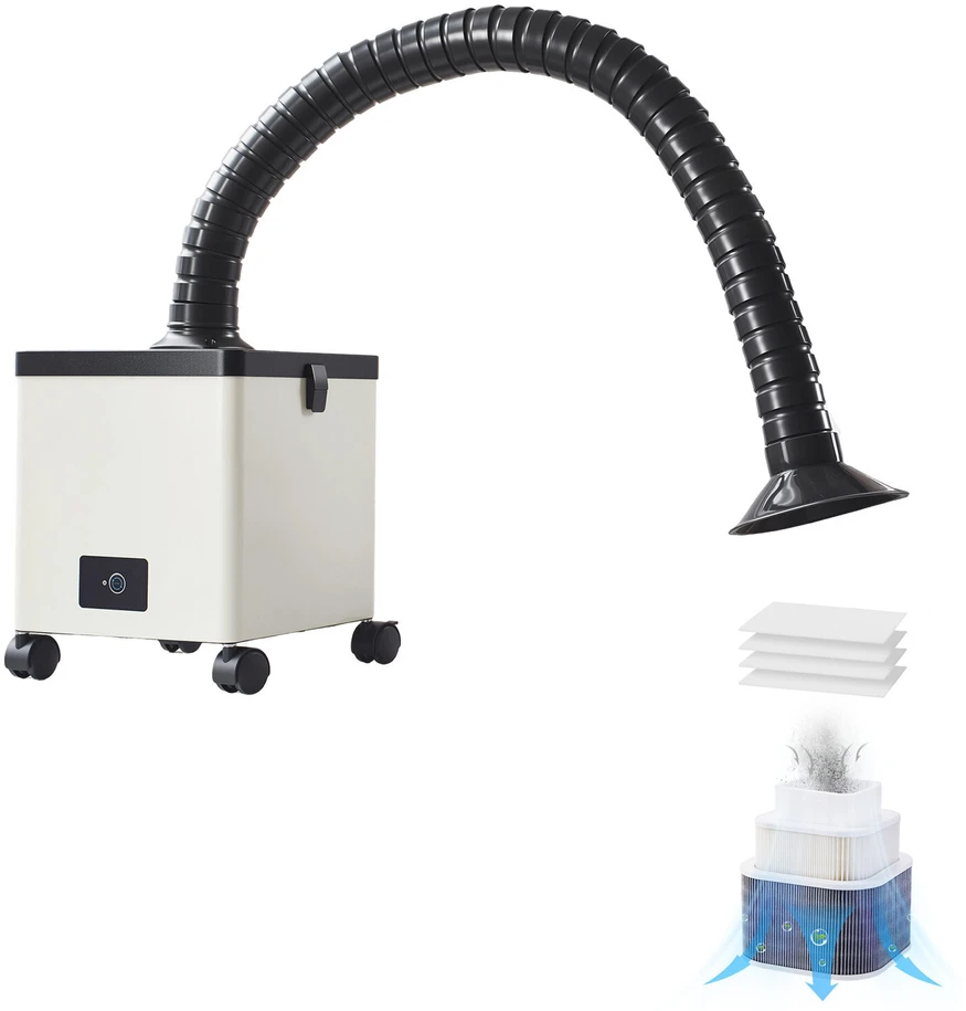 VEVOR 85W litavimo dūmų ištraukiklis su 3 filtrų sistema