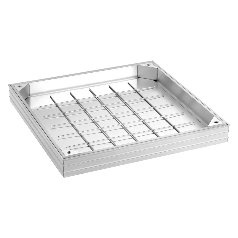VEVOR Šulinio dangtis su rėmu, 500 x 500 mm