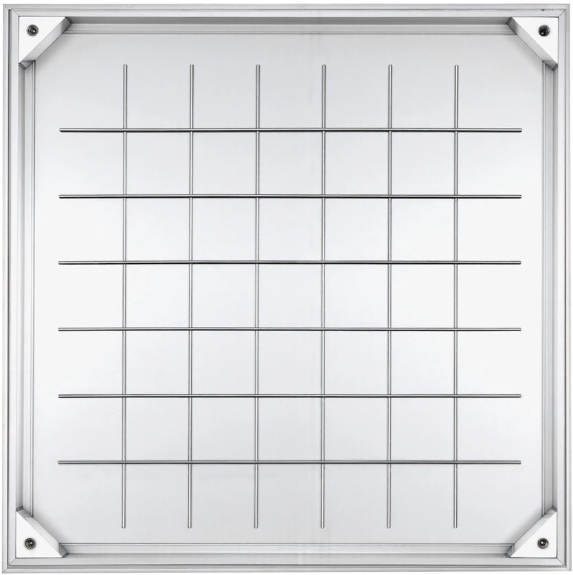 VEVOR Šulinio dangtis su rėmu 600 x 600 mm