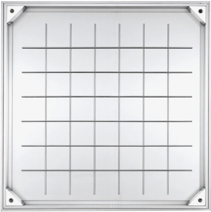 VEVOR Šulinio dangtis su rėmu 600 x 600 mm