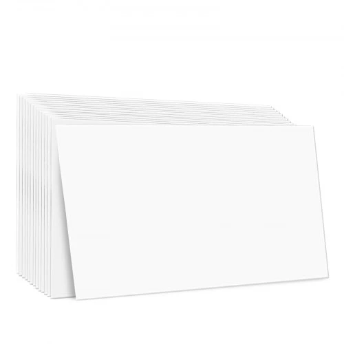 VEVOR Lubos plytelės baltos 10 vnt. 60x60 cm