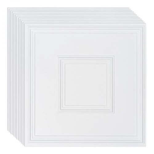 VEVOR 12 vnt. PVC lubų plokštės 61x61 cm