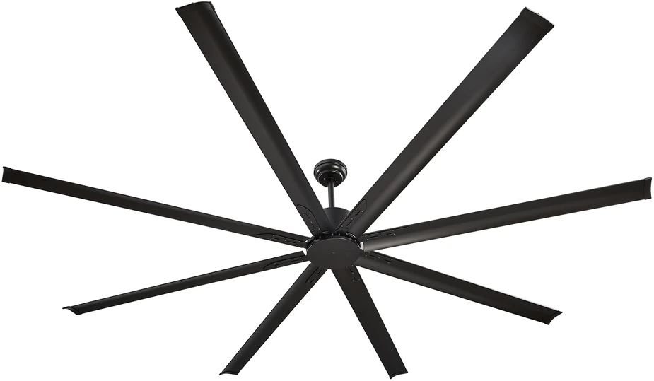 VEVOR 244 cm aliumininis ventiliatorius be šviesos