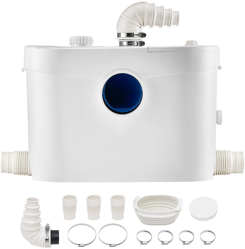 VEVOR Macerator siurblys 900W tualetui rūsyje
